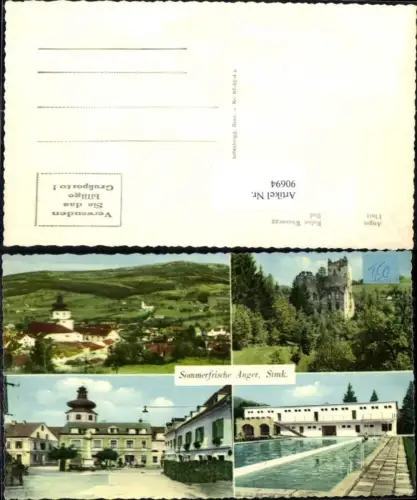 90694,Sommerfrische Anger Freibad Ruine Totale
