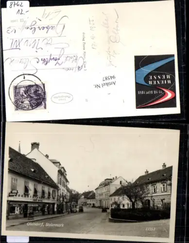 94587,Gleisdorf Straßenansicht Weiz Drogerie Erich Rotter