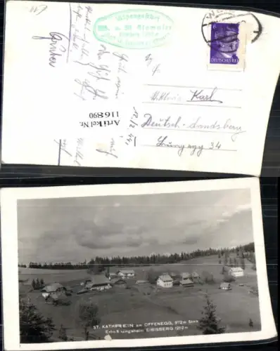 116890,St Kathrein am Offenegg Eibisberg 1940 Weiz