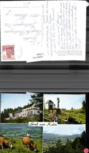 117846,Gruß vom Kulm MehrbildAk 1975