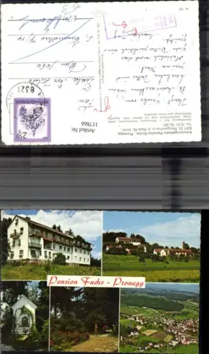 117866,Pronegg Erholungsheim Pension Fuchs St. Margarethen a. d. Raab MehrbildAk