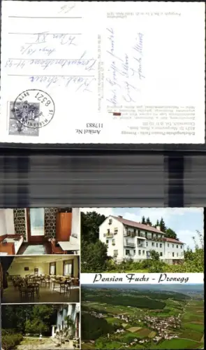117883,Pronegg Erholungsheim Pension Fuchs St. Margarethen a. d. Raab MehrbildAk 1973