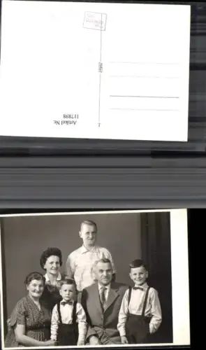 117898,Weiz FotoAk Familie Kinder 1958