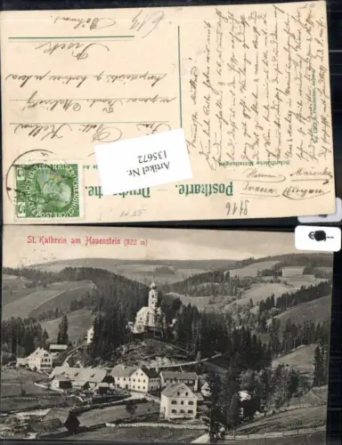 135672,St Kathrein am Hauenstein alte Ortsansicht 1910