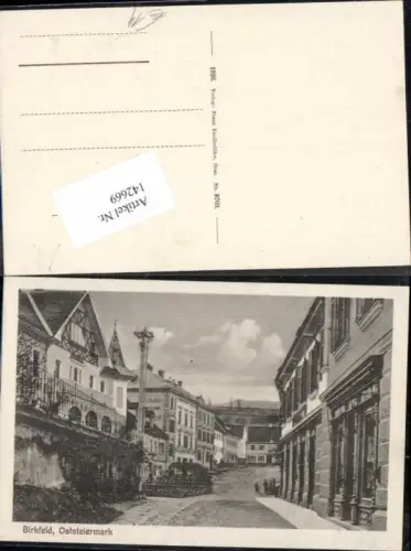 142669,Birkfeld Strassenansicht 1926