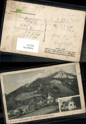 143173,Arzberg bei Passail Harbs Gasthaus 1920