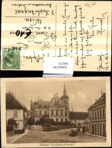 184132,Gleisdorf Floriansplatz m. Rathaus
