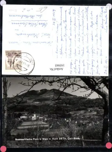 193945,Puch b. Weiz Teilansicht m. Kulm