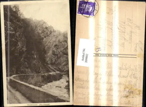 209882,Weizklamm b. Weiz „Die Kanzel“ Partie