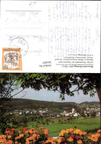 261897,Strallegg Totale Blumen im Vordergrund