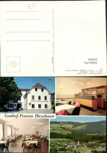352808,Miesenbach Totale Gasthof Pension zur Linde Hirzabauer Mehrbildkarte