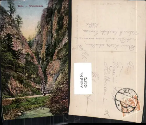 420872,Weiz Weizklamm Klamm Schlucht