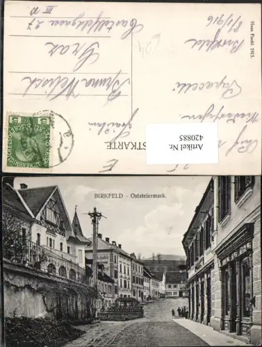 420885,Birkfeld Straßenansicht Gasthof