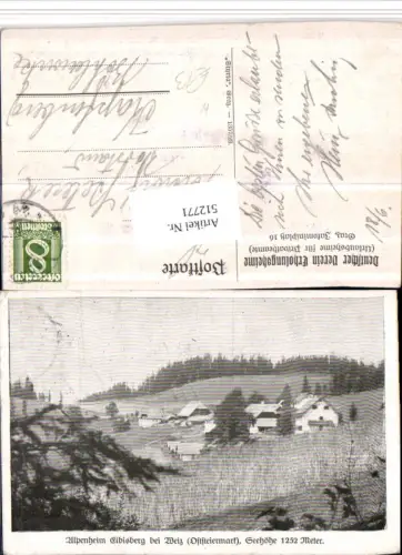 512771,Alpenheimat Eibisberg b. Weiz