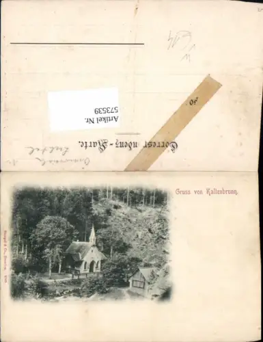 573539,Verlag Gruß von Kaltenbrunn bei Gleisdorf pub Stengel e Co