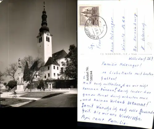 580244,Foto Ak St Ruprecht a. d. Raab Kirche