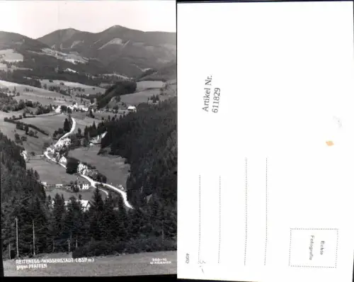 611829,Foto Ak Rettenegg Wasserstadt geg. Pfaffen