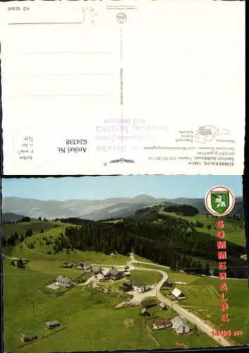 624338,Sommeralpe Gasthof Geßlbauer Heilbrunn Anger pub Alpine Luftbild FÖ 62848