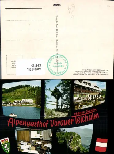 624415,Mehrbild Ak Teichalm Fladnitz an der Teichalm Alpengasthof Vorauer Zum Teichwirt