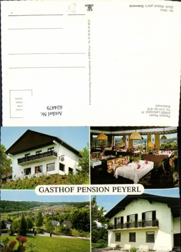 624479,Mehrbild Ak Laßnitztal Pension Peyerl Laßnitzthal Gleisdorf