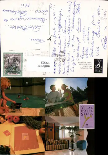 624553,Mehrbild Ak Fladnitz a. d. Teichalm Vital Hotel Styria