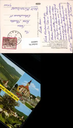 640059,Mehrbild Ak Strallegg Kirche Ansichten