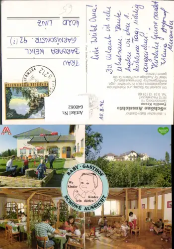 640062,Mehrbild Ak Pischelsdorf in der Steiermark Baby-Gasthof Schöne Aussicht