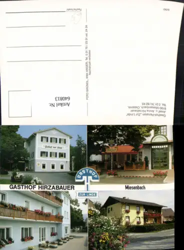 640813,Mehrbild Ak Miesenbach bei Birkfeld Gasthof Pension Zur Linde