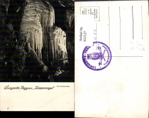612127,Lurgrotte Peggau Riesenorgel Grotte