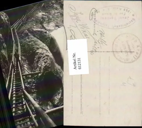 612131,Foto Ak Mixnitz Bärnschütz Hochlantsch Wasserfall Bärenschützklamm