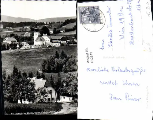 612147,Foto Ak St Jakob im Walde Ansicht
