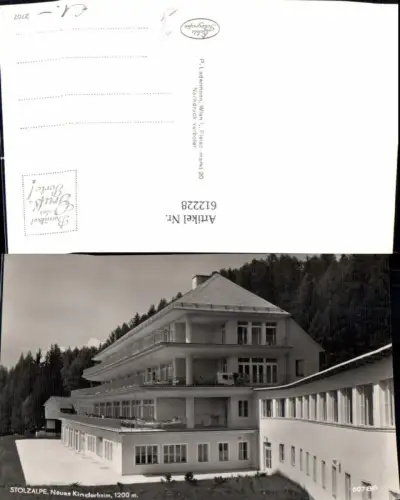 612228,Foto Ak Murau Stolzalpe Neues Kinderheim
