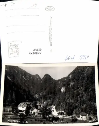 612265,Foto Ak Wildalpen m. Gasthof Koller
