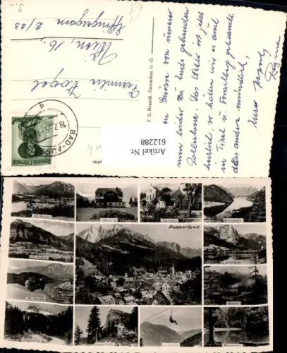 612288,Mehrbild Ak Ausserland Altaussee Kurhaus Grundlsee Loserhütte