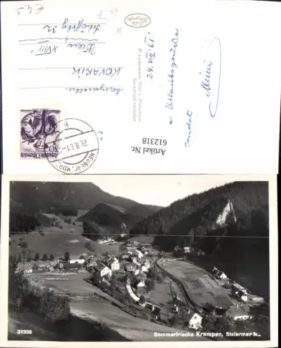 612318,Foto Ak Krampen Neuberg a. d. Mürz Ansicht