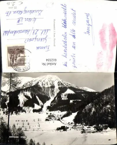 612334,Foto Ak Seewiesen Winteransicht