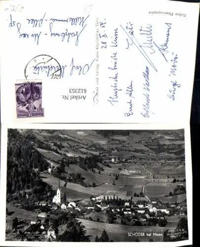 612353,Foto Ak Schöder Murau Totale