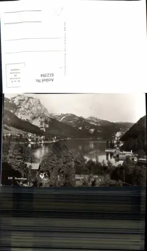 612394,Foto Ak Grundlsee Ansicht