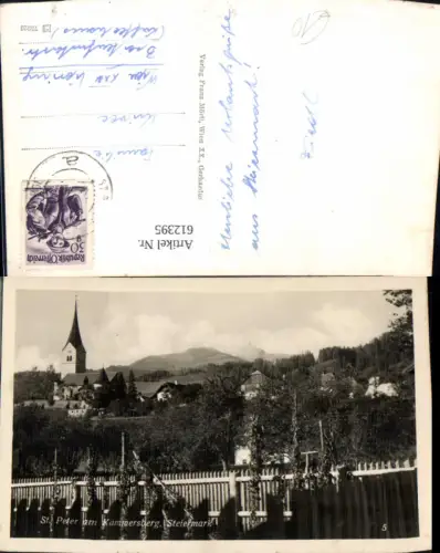 612395,Foto Ak St Peter a. Kammersberg Ansicht