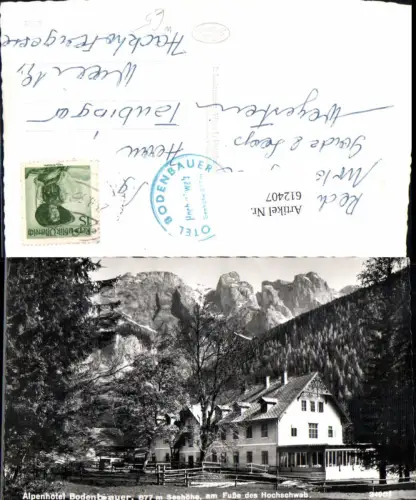 612407,Foto Ak Alpenhotel Bodenbauer Hochschwab St. Ilgen Sankt Ilgen