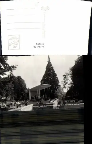 612429,Foto Ak Bad Gleichenberg Musik-Terrasse m. Wellingtonia Musik