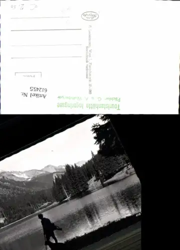612455,Foto Ak Ingeringsee b. Knittelfeld Jäger Jagd Hund