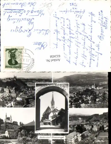 612458,Mehrbild Ak Judendorf-Straßengel Ansichten