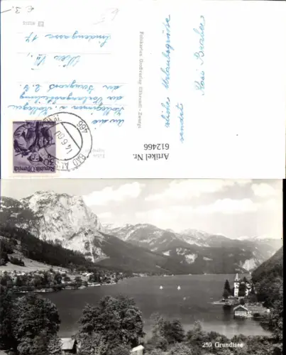 612466,Foto Ak Grundlsee Schloss Castiglioni