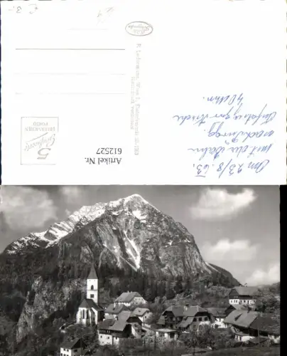 612527,Foto Ak Pürgg i. Ennstal m. Grimming