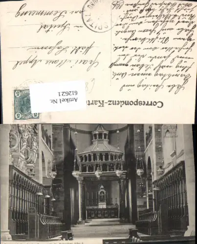 612621,Seckau Chor u. Hochaltar Kirche Innenansicht