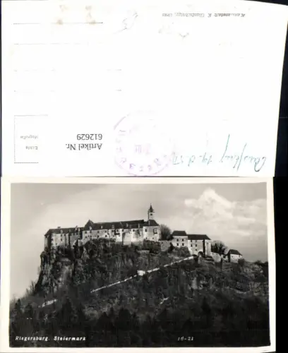 612629,Foto Ak Riegersburg Burg