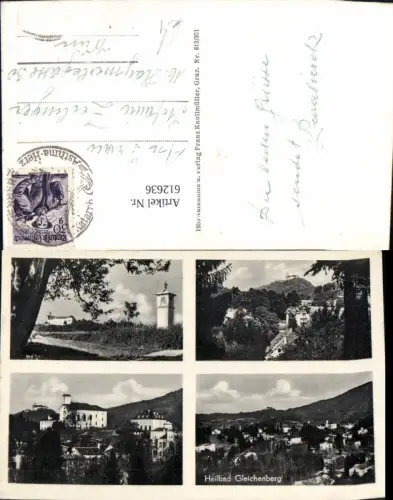 612636,Mehrbild Ak Bad Gleichenberg