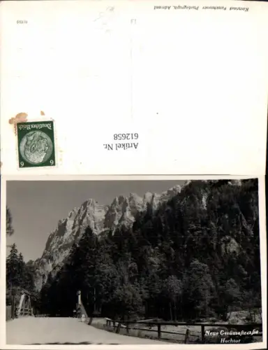 612658,Foto Ak Neue Gesäusestraße Hochtor Admont