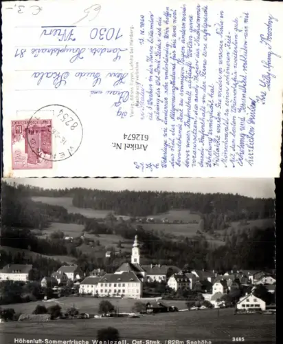 612674,Foto Ak Wenigzell Ansicht